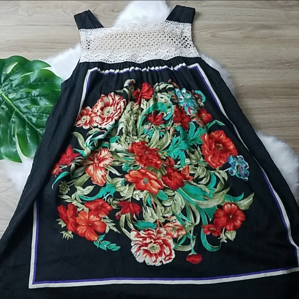 Free People Floral Dress Size Small